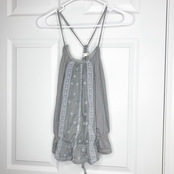 aerie Tops - Aerie grey tribal print boho tank top